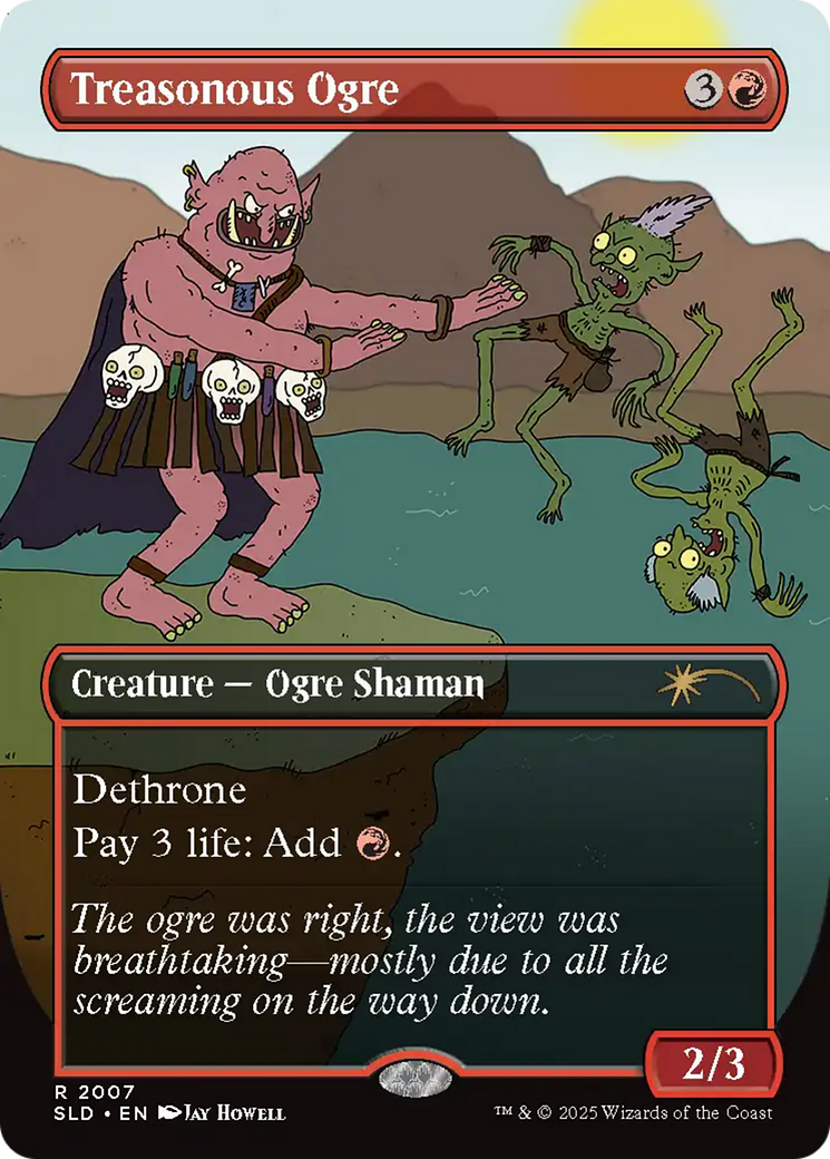 Treasonous Ogre [Secret Lair Drop Series] - Magic: The Gathering - Card Brawlers | Quebec | Canada |