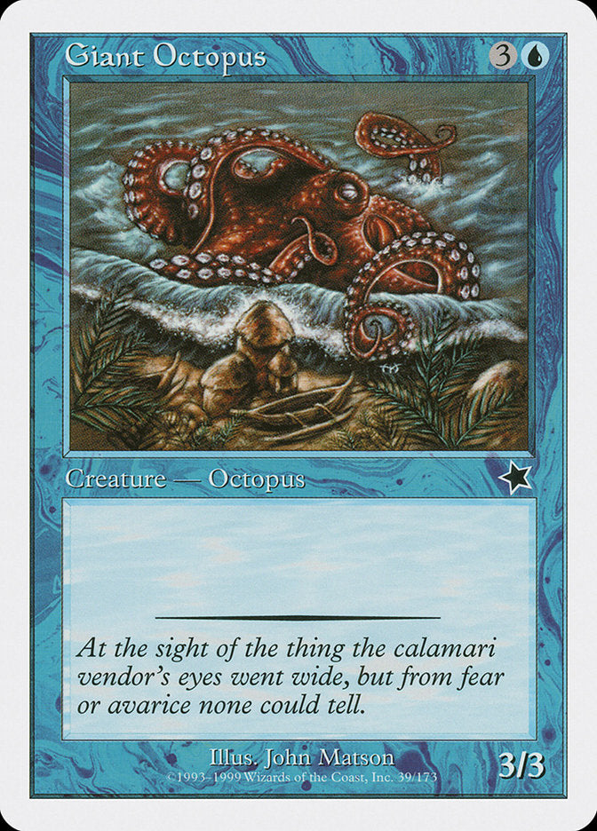 Giant Octopus [Starter 1999] - Magic: The Gathering - Card Brawlers | Quebec | Canada |