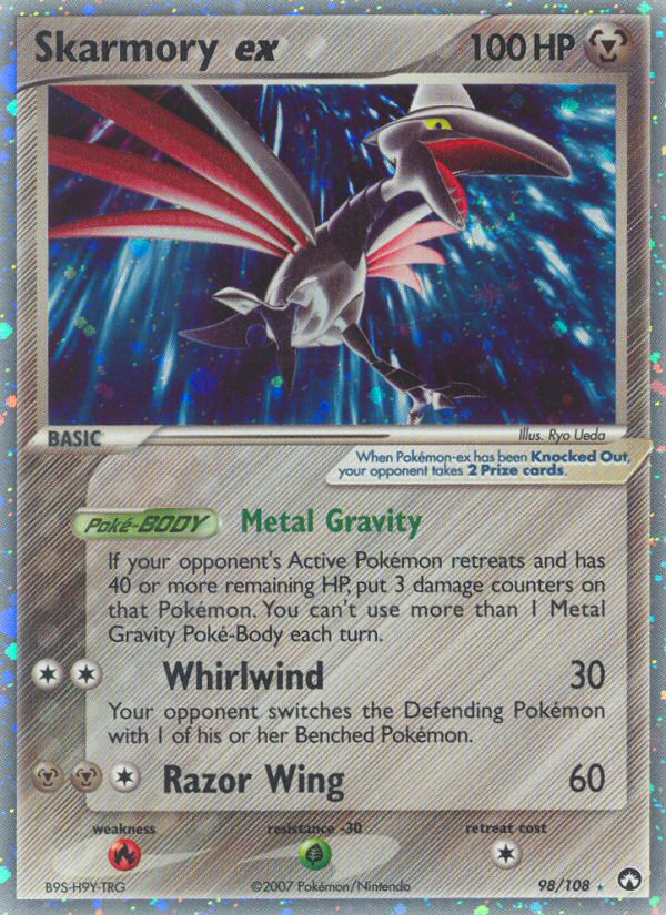 Skarmory ex (98/108) [EX: Power Keepers] - Pokémon - Card Brawlers | Quebec | Canada |