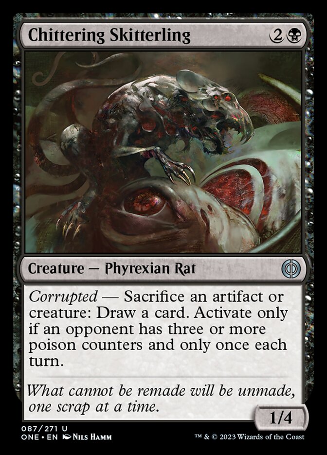 Chittering Skitterling [Phyrexia: All Will Be One] - Magic: The Gathering - Card Brawlers | Quebec | Canada |