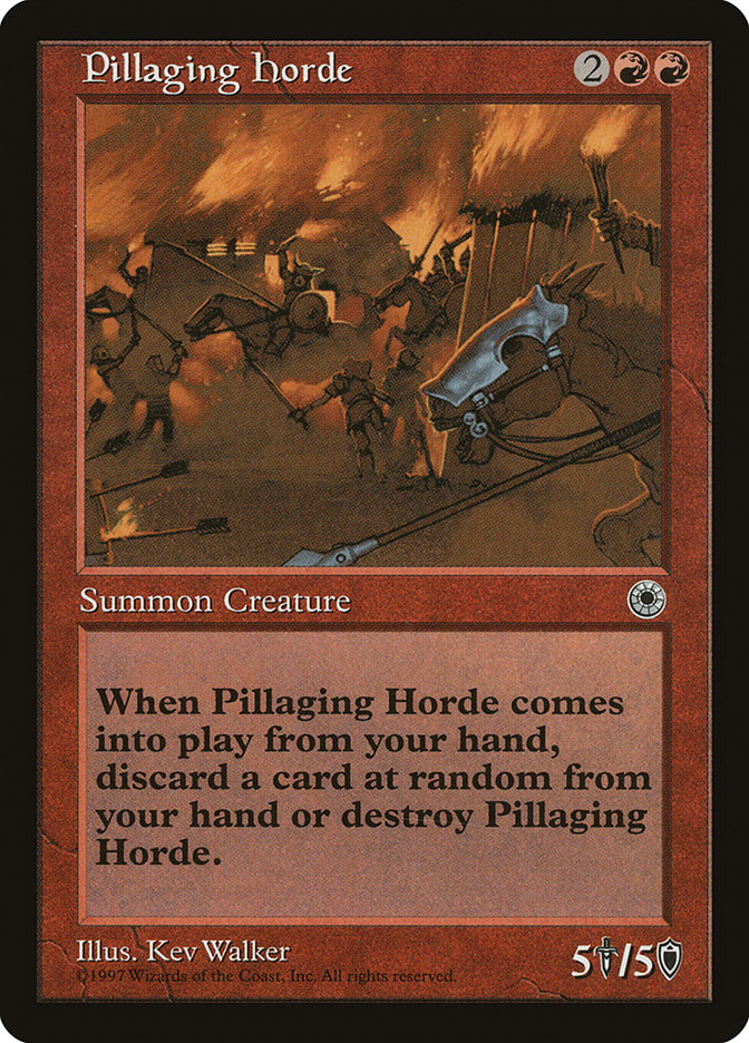 Pillaging Horde [Portal] - Magic: The Gathering - Card Brawlers | Quebec | Canada |
