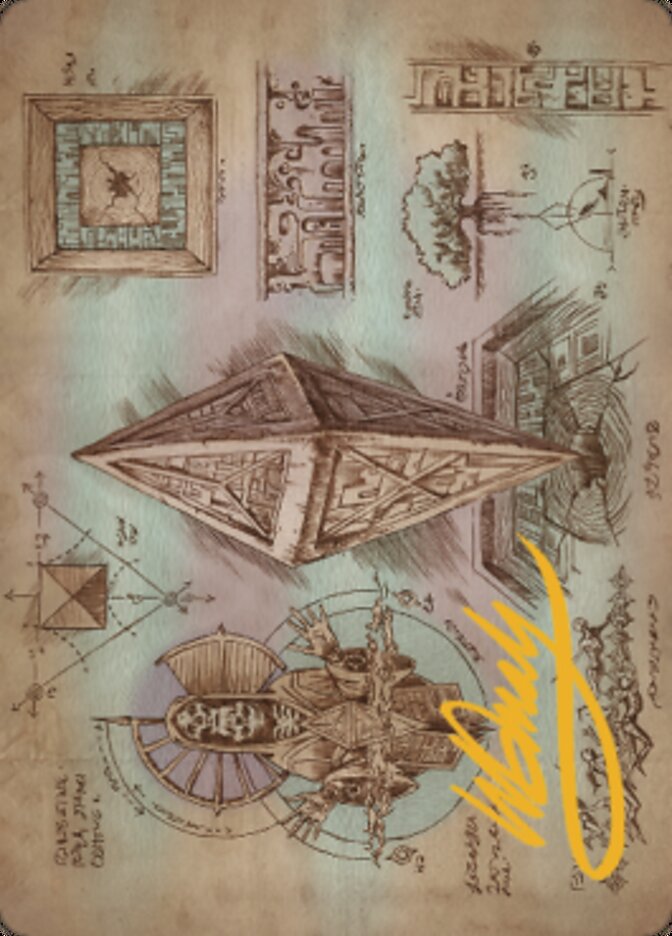 Keening Stone Art Card (Gold-Stamped Signature) [The Brothers' War Art Series] - Magic: The Gathering - Card Brawlers | Quebec | Canada |