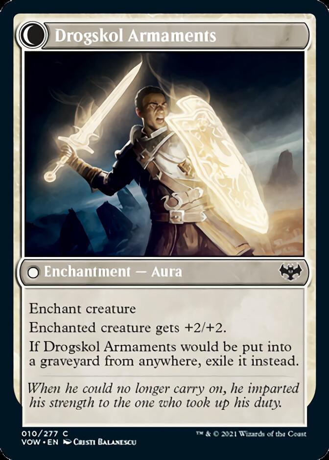 Drogskol Infantry // Drogskol Armaments [Innistrad: Crimson Vow] - Magic: The Gathering - Card Brawlers | Quebec | Canada |