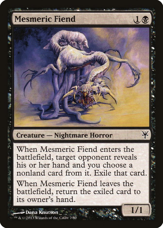 Mesmeric Fiend [Duel Decks: Sorin vs. Tibalt] - Magic: The Gathering - Card Brawlers | Quebec | Canada |