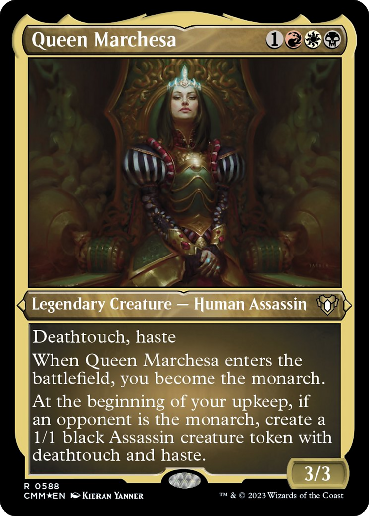 Queen Marchesa (Foil Etched) [Commander Masters] - Magic: The Gathering - Card Brawlers | Quebec | Canada |