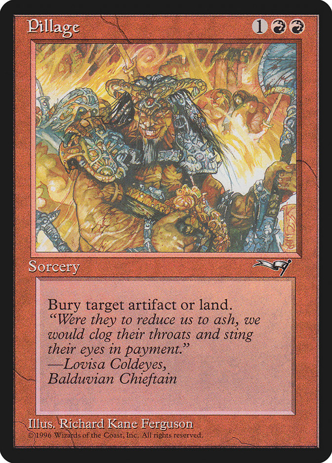 Pillage [Alliances] - Magic: The Gathering - Card Brawlers | Quebec | Canada |