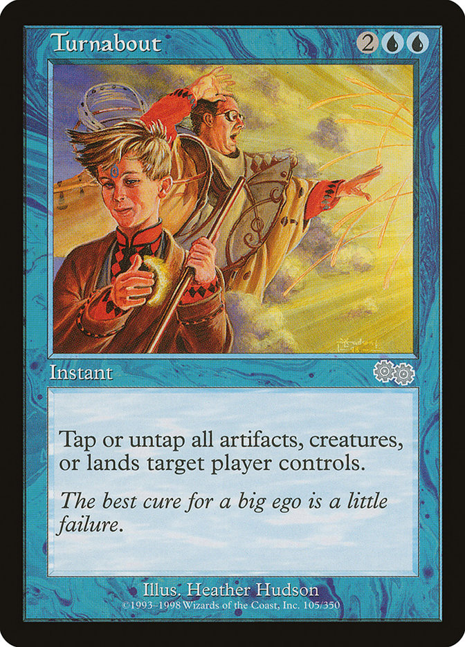 Turnabout [Urza's Saga] - Magic: The Gathering - Card Brawlers | Quebec | Canada |