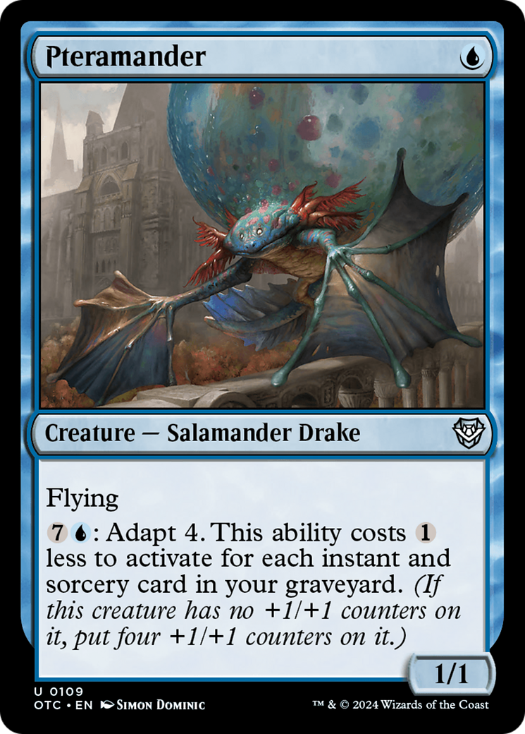 Pteramander [Outlaws of Thunder Junction Commander] - Magic: The Gathering - Card Brawlers | Quebec | Canada |