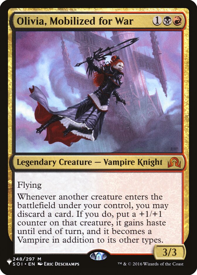 Olivia, Mobilized for War [The List] - Magic: The Gathering - Card Brawlers | Quebec | Canada |