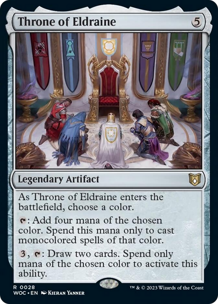 Throne of Eldraine [Wilds of Eldraine Commander] - Magic: The Gathering - Card Brawlers | Quebec | Canada |