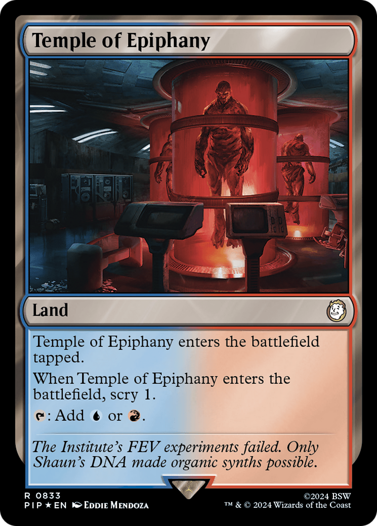 Temple of Epiphany (Surge Foil) [Fallout] - Magic: The Gathering - Card Brawlers | Quebec | Canada |