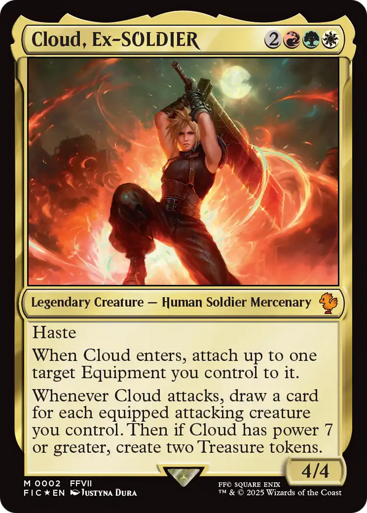 Cloud, Ex-SOLDIER [FINAL FANTASY Commander] - Magic: The Gathering - Card Brawlers | Quebec | Canada |