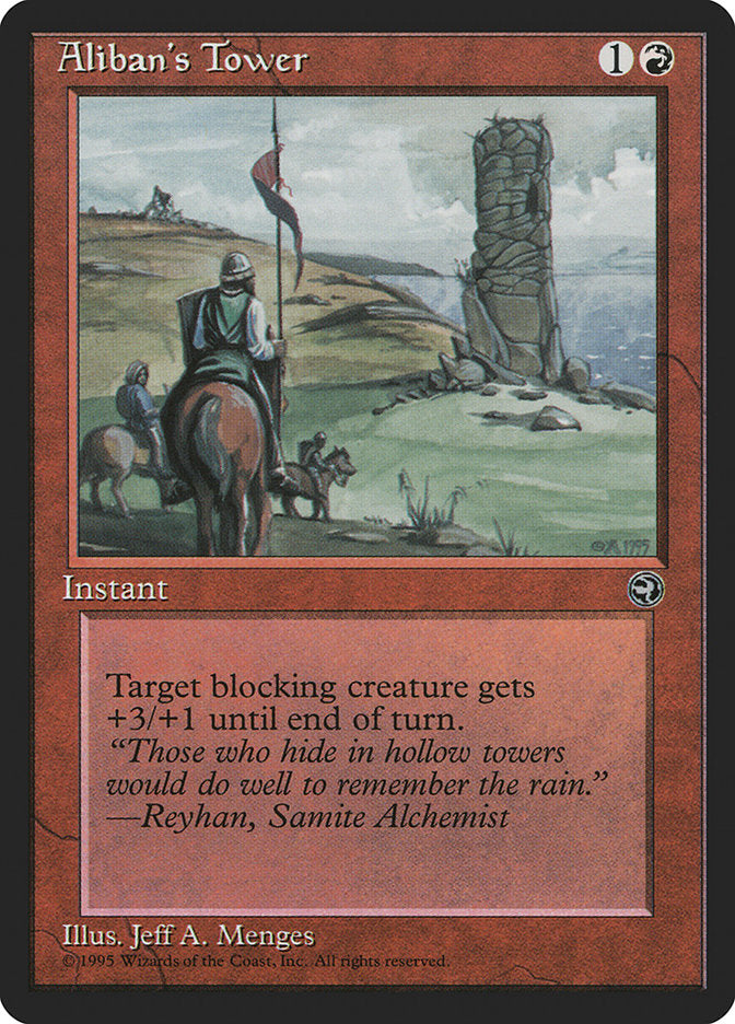 Aliban's Tower (Reyhan Flavor Text) [Homelands] - Magic: The Gathering - Card Brawlers | Quebec | Canada |