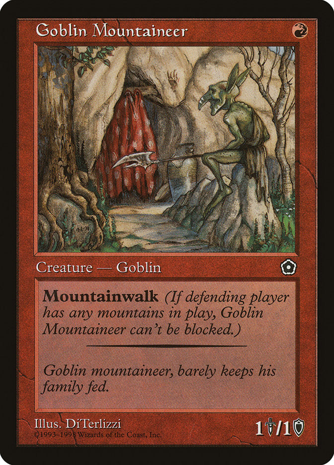 Goblin Mountaineer [Portal Second Age] - Magic: The Gathering - Card Brawlers | Quebec | Canada |