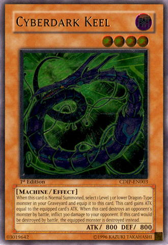 Cyberdark Keel [CDIP-EN003] Ultimate Rare - Yu-Gi-Oh! - Card Brawlers | Quebec | Canada |