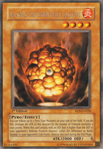 Gaia Soul the Combustible Collective [RDS-EN028] Rare - Yu-Gi-Oh! - Card Brawlers | Quebec | Canada |