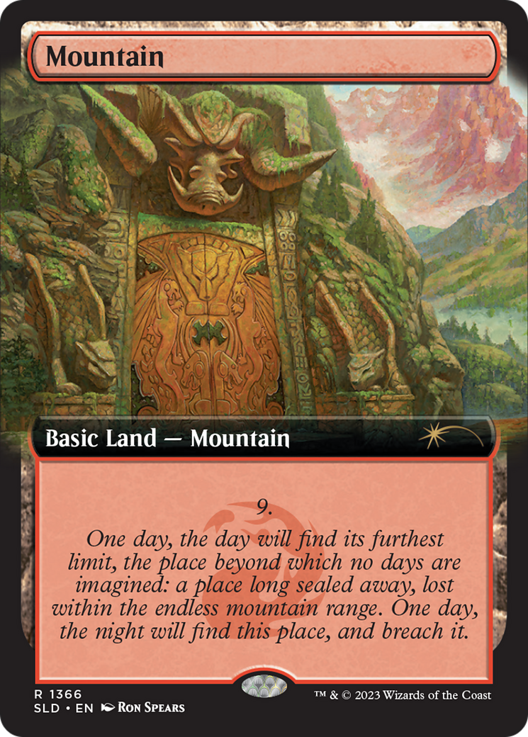 Mountain (1366) [Secret Lair Drop Series] - Magic: The Gathering - Card Brawlers | Quebec | Canada |