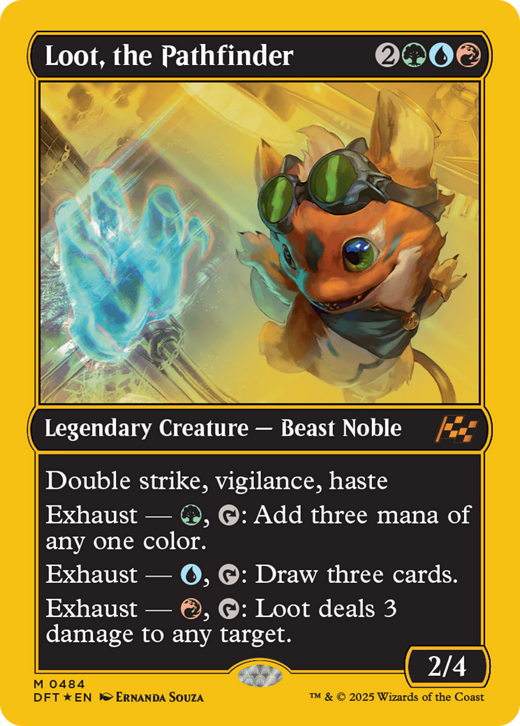 Loot, the Pathfinder (First-Place Foil) [Aetherdrift] - Magic: The Gathering - Card Brawlers | Quebec | Canada |