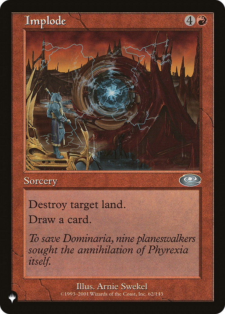 Implode [The List] - Magic: The Gathering - Card Brawlers | Quebec | Canada |