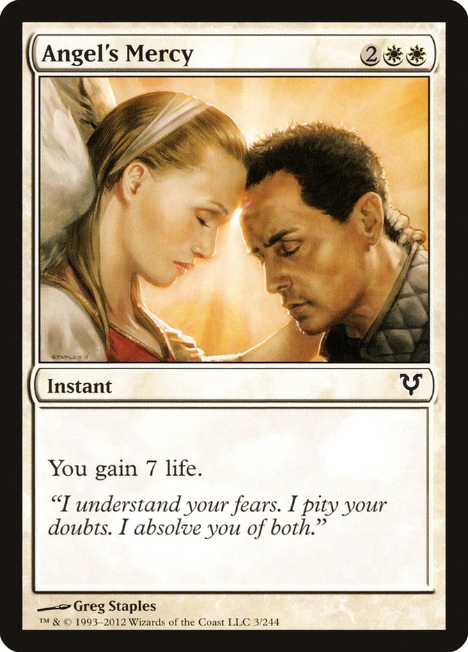 Angel's Mercy [Avacyn Restored] - Magic: The Gathering - Card Brawlers | Quebec | Canada |