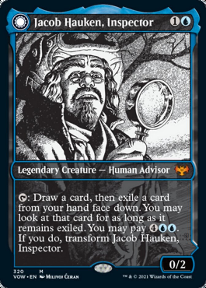 Jacob Hauken, Inspector // Hauken's Insight (Showcase Eternal Night) [Innistrad: Crimson Vow] - Magic: The Gathering - Card Brawlers | Quebec | Canada |