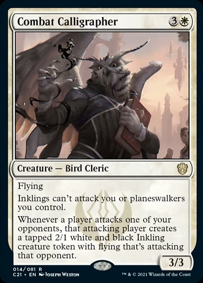 Combat Calligrapher [Commander 2021] - Magic: The Gathering - Card Brawlers | Quebec | Canada |