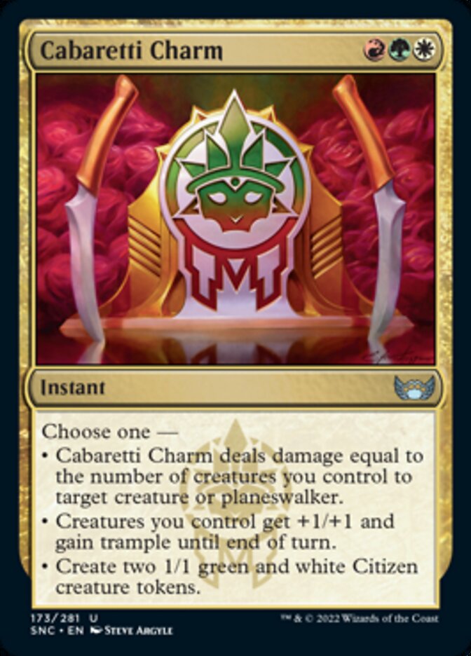 Cabaretti Charm [Streets of New Capenna] - Magic: The Gathering - Card Brawlers | Quebec | Canada |
