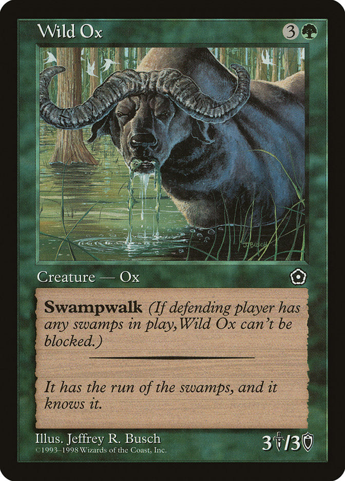 Wild Ox [Portal Second Age] - Magic: The Gathering - Card Brawlers | Quebec | Canada |
