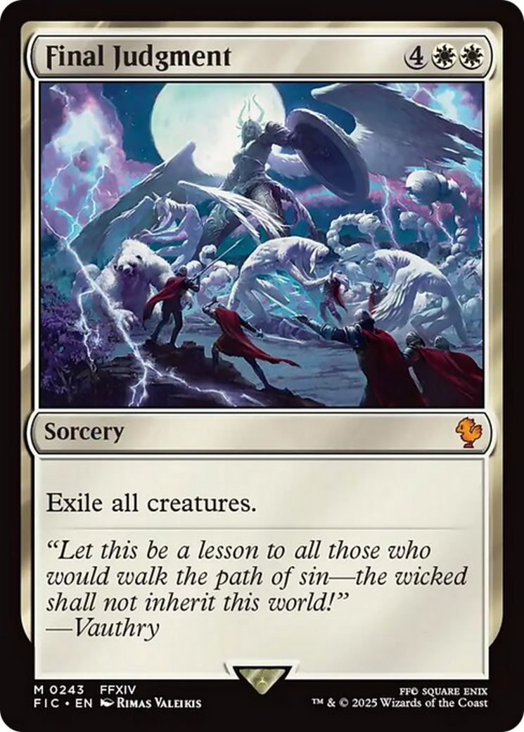 Final Judgment [FINAL FANTASY Commander] - Magic: The Gathering - Card Brawlers | Quebec | Canada |