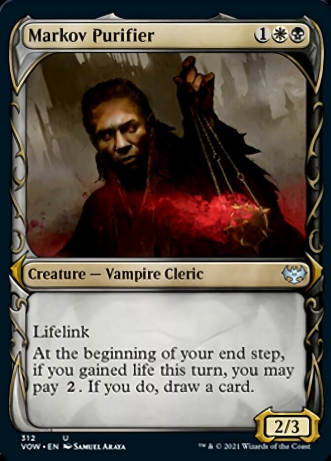 Markov Purifier (Showcase Fang Frame) [Innistrad: Crimson Vow] - Magic: The Gathering - Card Brawlers | Quebec | Canada |