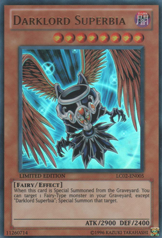 Darklord Superbia [LC02-EN005] Ultra Rare - Yu-Gi-Oh! - Card Brawlers | Quebec | Canada |