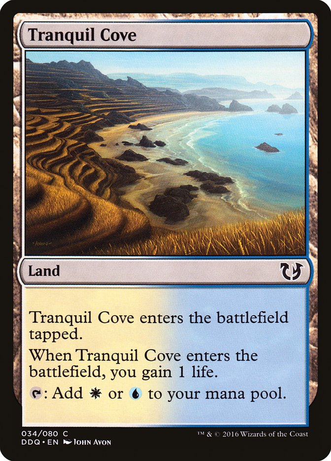 Tranquil Cove [Duel Decks: Blessed vs. Cursed] - Magic: The Gathering - Card Brawlers | Quebec | Canada |