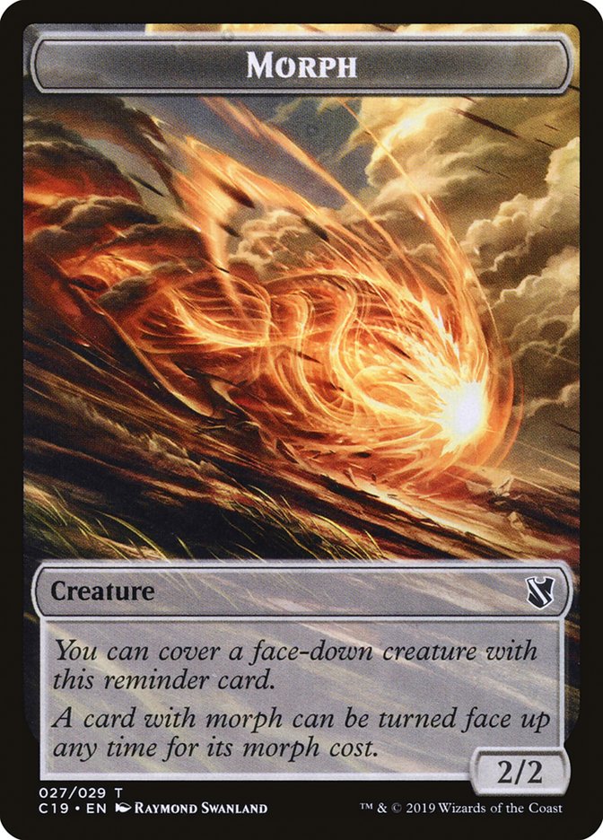 Assassin // Morph Double-Sided Token [Commander 2019 Tokens] - Magic: The Gathering - Card Brawlers | Quebec | Canada |