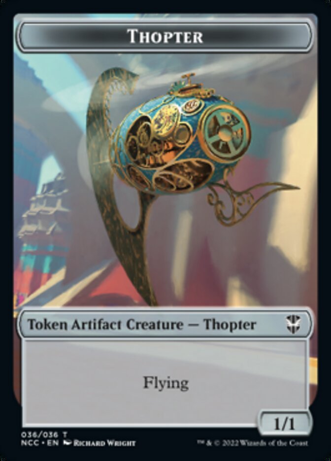 Thopter // Treasure (013) Double-Sided Token [Streets of New Capenna Commander Tokens] - Magic: The Gathering - Card Brawlers | Quebec | Canada |