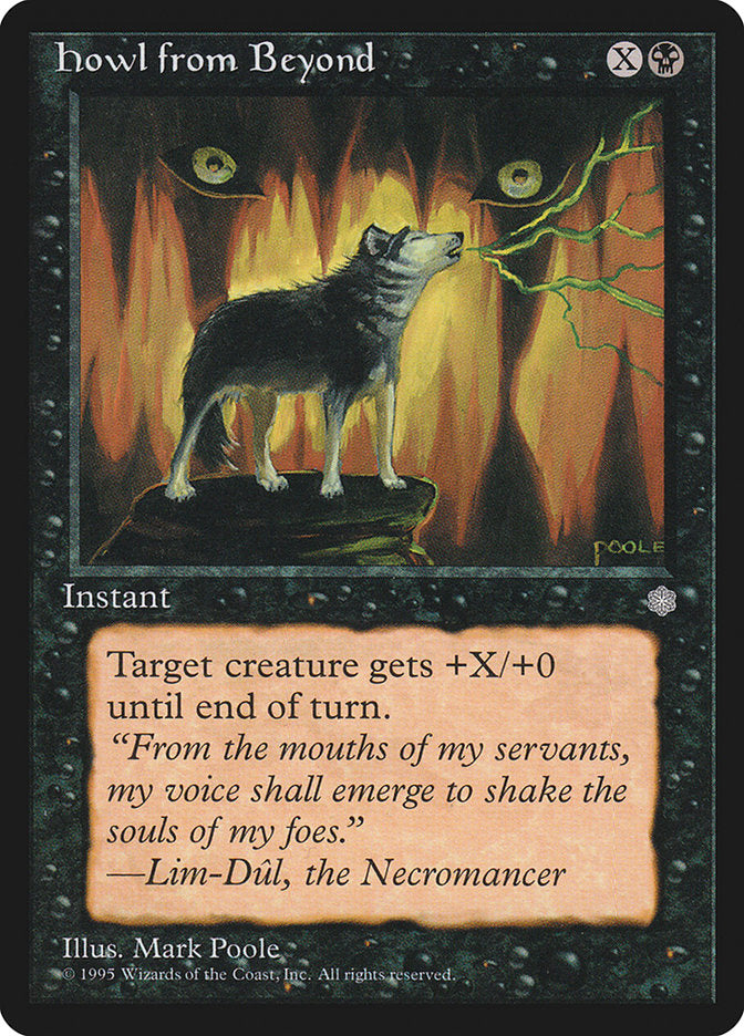 Howl from Beyond [Ice Age] - Magic: The Gathering - Card Brawlers | Quebec | Canada |