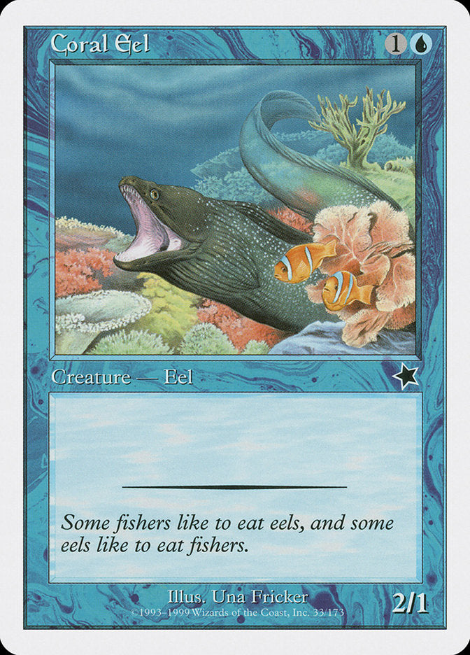 Coral Eel [Starter 1999] - Magic: The Gathering - Card Brawlers | Quebec | Canada |