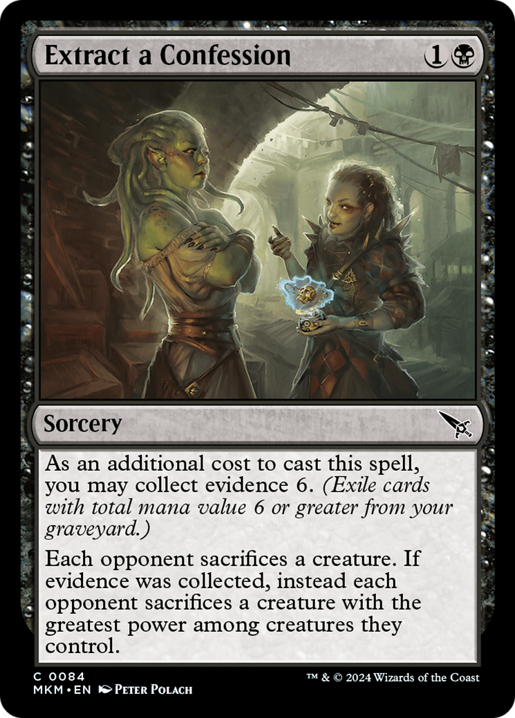Extract a Confession [Murders at Karlov Manor] - Magic: The Gathering - Card Brawlers | Quebec | Canada |