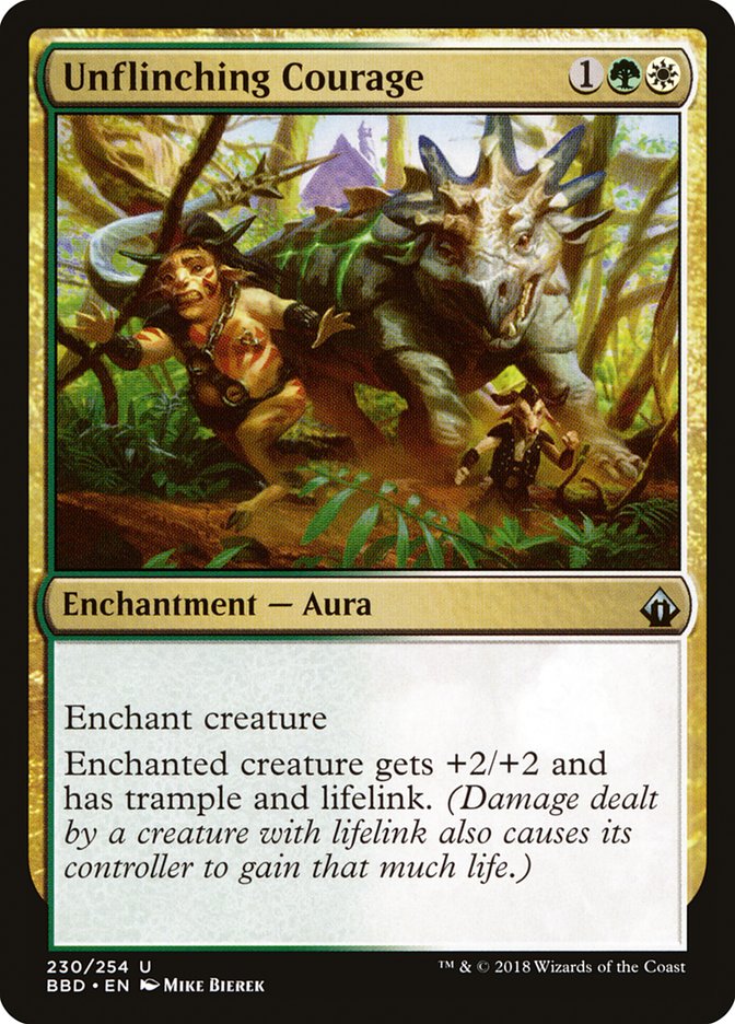 Unflinching Courage [Battlebond] - Magic: The Gathering - Card Brawlers | Quebec | Canada |