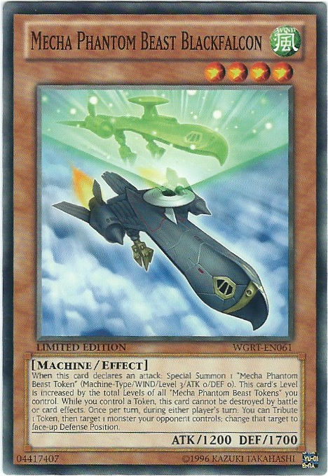 Mecha Phantom Beast Blackfalcon [WGRT-EN061] Common - Yu-Gi-Oh! - Card Brawlers | Quebec | Canada |