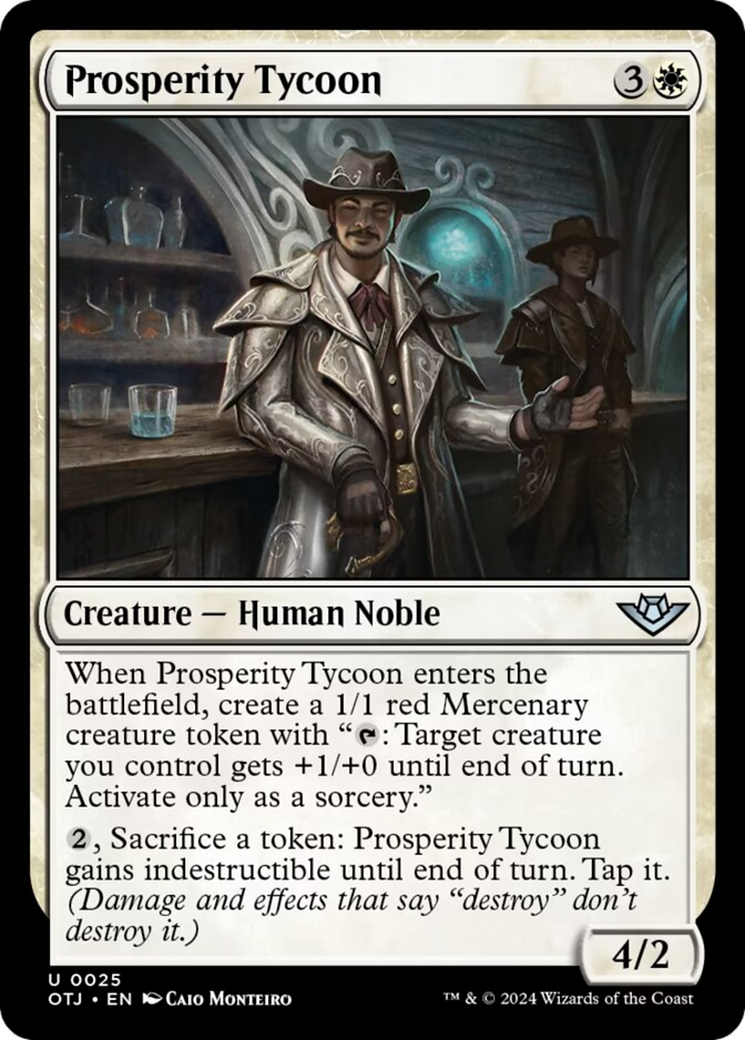 Prosperity Tycoon [Outlaws of Thunder Junction] - Magic: The Gathering - Card Brawlers | Quebec | Canada |