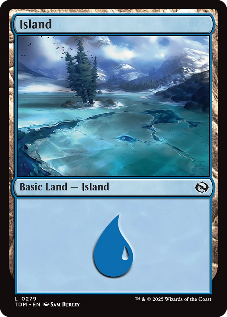 Island (0279) [Tarkir: Dragonstorm] - Magic: The Gathering - Card Brawlers | Quebec | Canada |