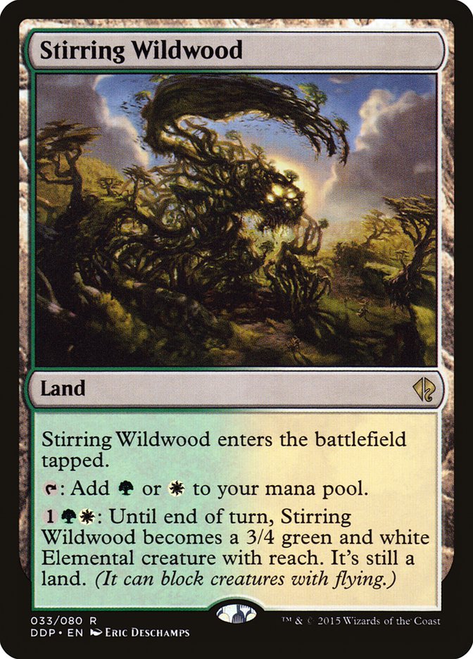Stirring Wildwood [Duel Decks: Zendikar vs. Eldrazi] - Magic: The Gathering - Card Brawlers | Quebec | Canada |