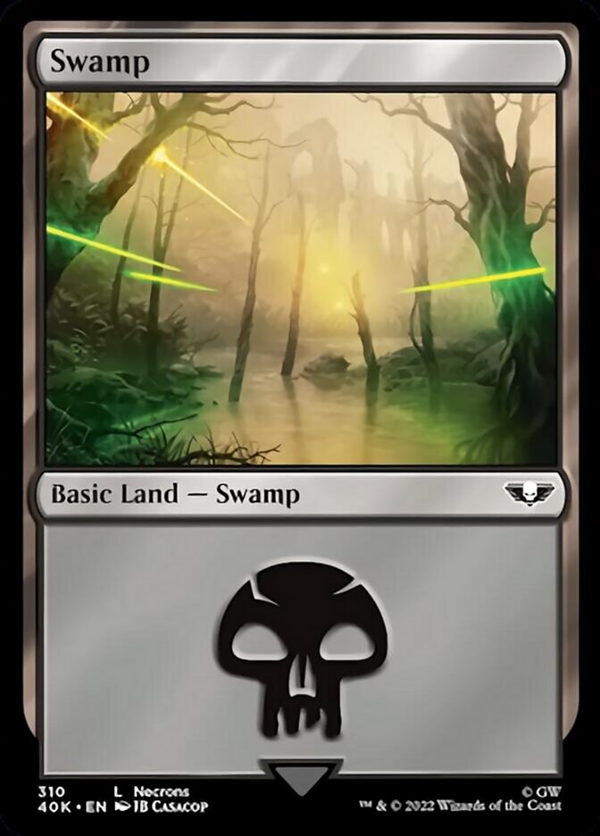 Swamp (310) [Warhammer 40,000] - Magic: The Gathering - Card Brawlers | Quebec | Canada |