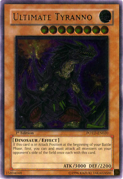 Ultimate Tyranno [POTD-EN020] Ultimate Rare - Yu-Gi-Oh! - Card Brawlers | Quebec | Canada |