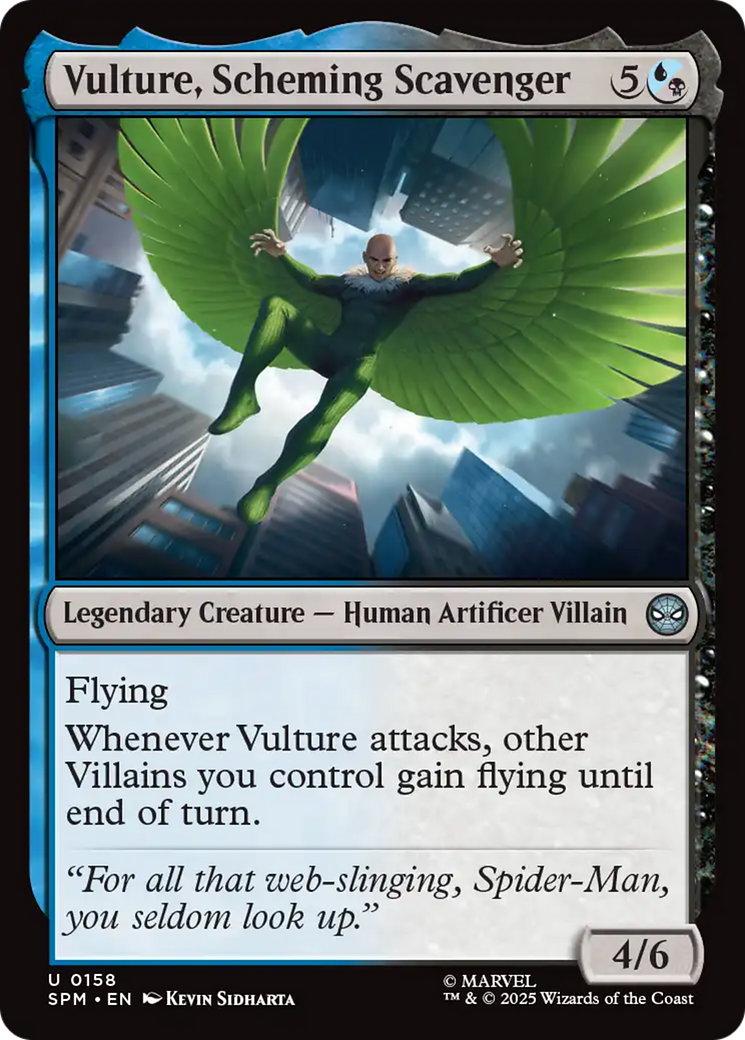 Vulture, Scheming Scavenger [Marvel's Spider-Man] - Magic: The Gathering - Card Brawlers | Quebec | Canada |