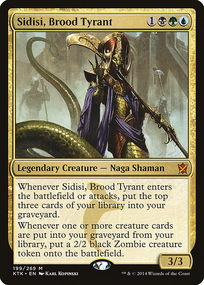 Sidisi, Brood Tyrant [Khans of Tarkir] - Magic: The Gathering - Card Brawlers | Quebec | Canada |