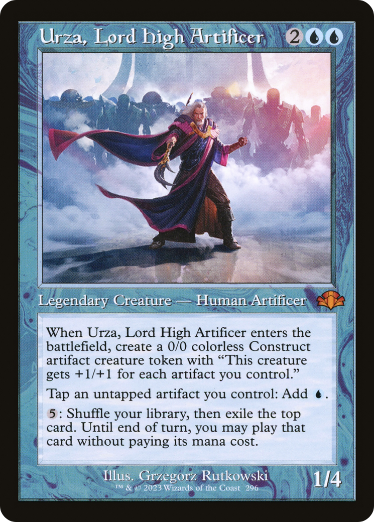 Urza, Lord High Artificer (Retro) [Dominaria Remastered] - Magic: The Gathering - Card Brawlers | Quebec | Canada |