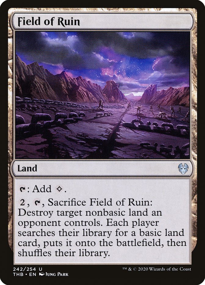 Field of Ruin [Theros Beyond Death] - Magic: The Gathering - Card Brawlers | Quebec | Canada |