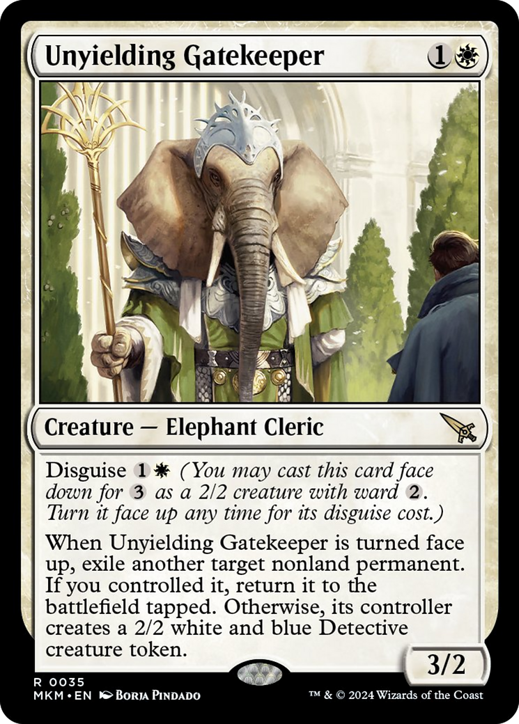 Unyielding Gatekeeper [Murders at Karlov Manor] - Magic: The Gathering - Card Brawlers | Quebec | Canada |