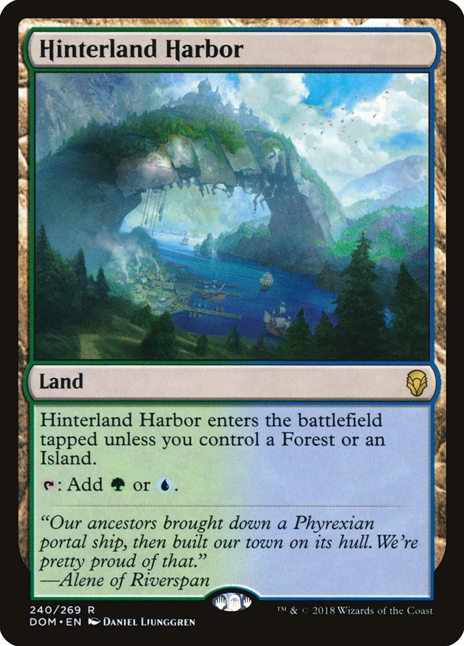 Hinterland Harbor [Dominaria] - Magic: The Gathering - Card Brawlers | Quebec | Canada |